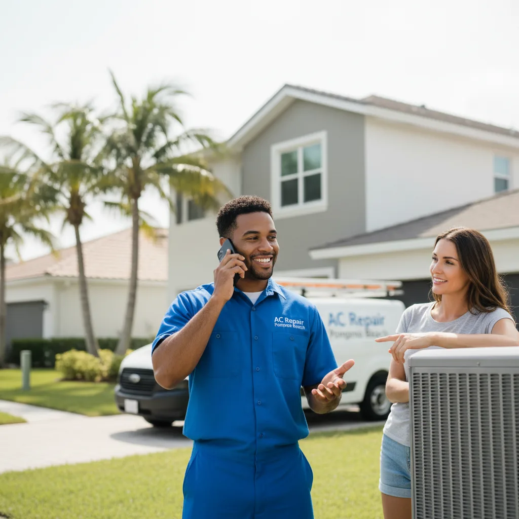 AC Repair Pompano Beach customer support in Jena